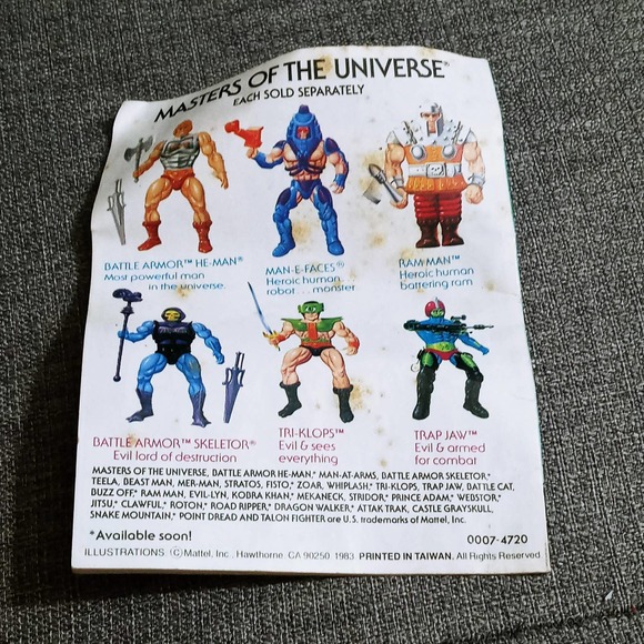 Vtg He-Man and the Insect People Masters of the Universe Mini Comic Book (ebab) - Picture 2 of 6